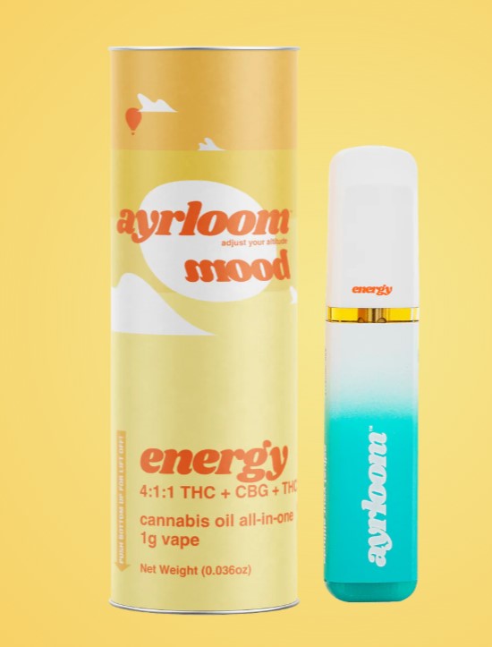 Photograph of product: Ayrloom | Energy | 1g AIO Vape