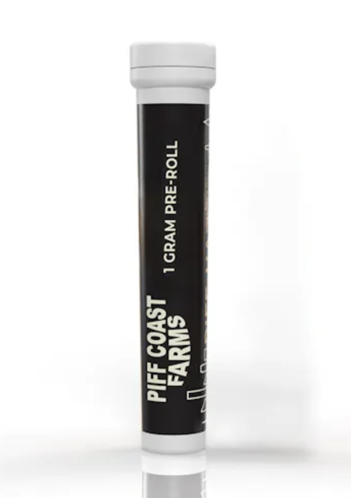 Photograph of product: Piff Coast Farms Pre-Roll 1pk/1g- El Cubano