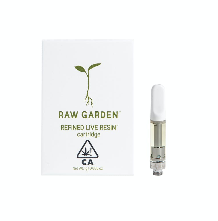 Photograph of product: GMO GLUE 1G REFINED LIVE RESIN CARTRIDGE