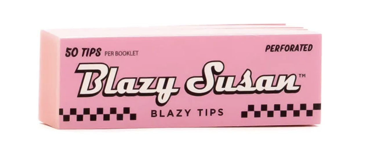 Photograph of product: BLAZY SUSAN PINK FILTER TIPS 50PK
