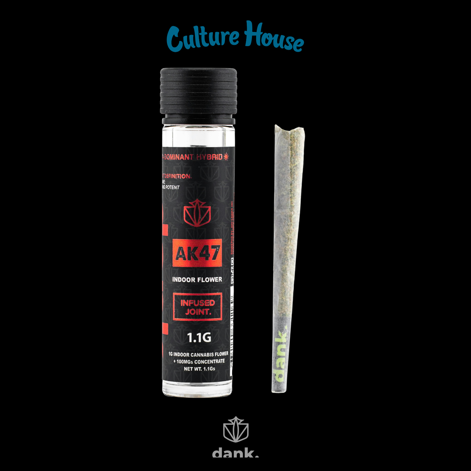 Photograph of product: Dank | King Louis XII | Infused Joint | 1.1g
