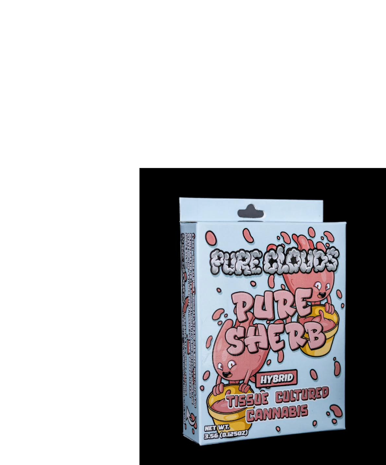 Photograph of product: Pure Clouds 3.5g Pre Pack | Pure Sherb - Oui'd