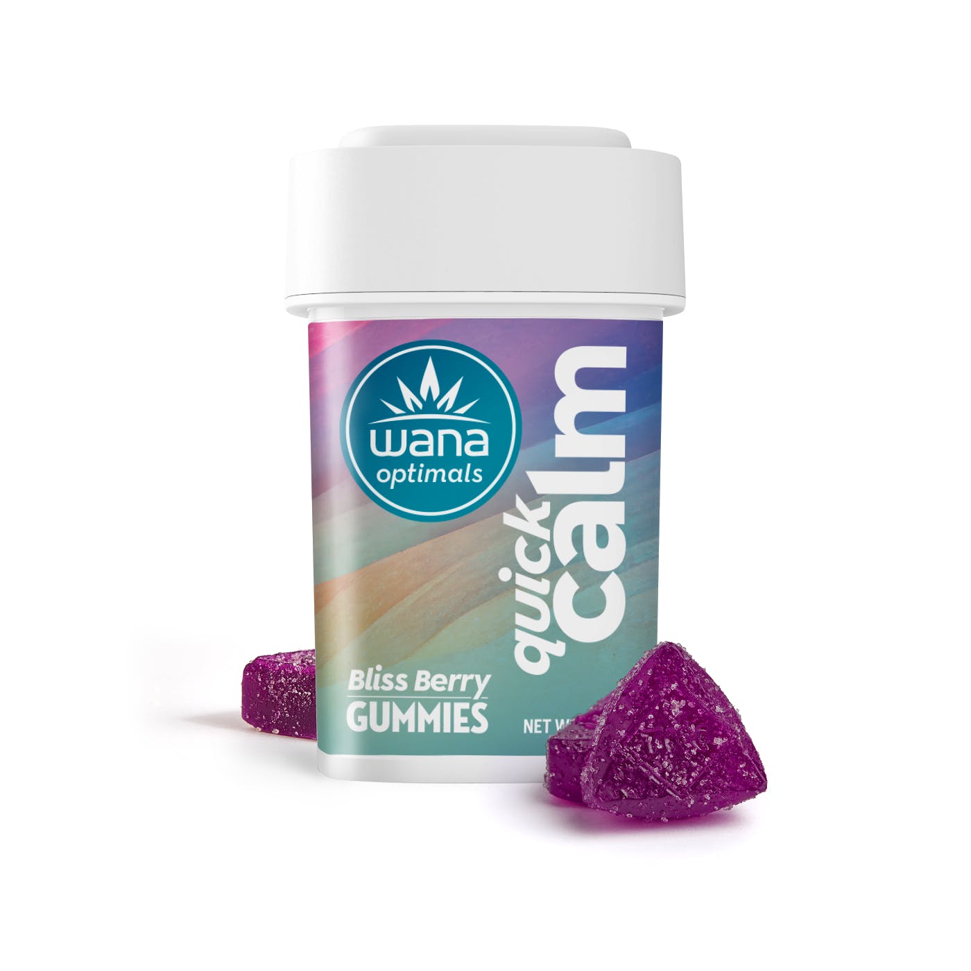 Photograph of product: Bliss Berry | Quick Calm Gummies | 20mg | 20pk
