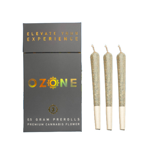 Photograph of product: Cinnamon Buddha | 1.5g | Pre-Roll 3 pk | Ozone
