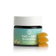 Photograph of product: Sunset Lake TH-oui & CBD Gummies 100 mg TH-oui and CBD