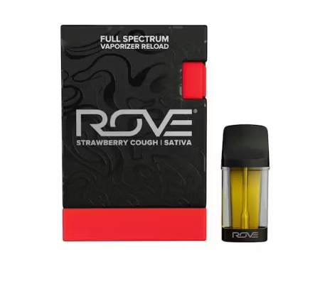 Photograph of product: Rove Strawberry Cough Oui'd Live Resin Diamonds Pod 1g