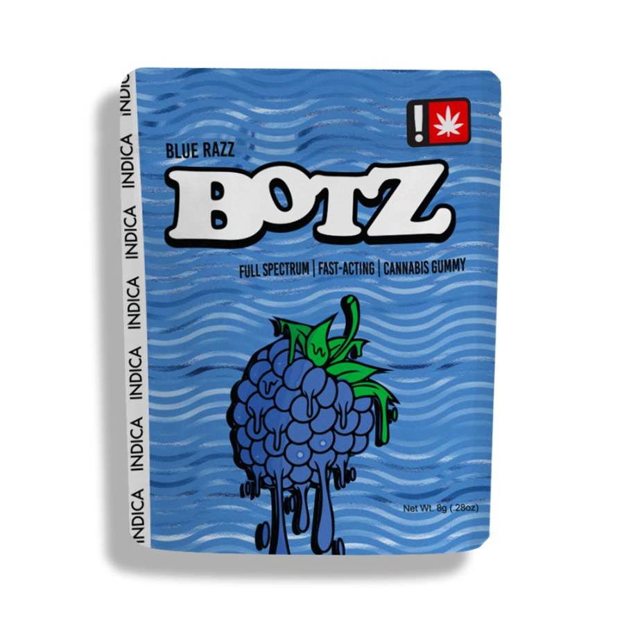 Photograph of product: Botz Blue Razz