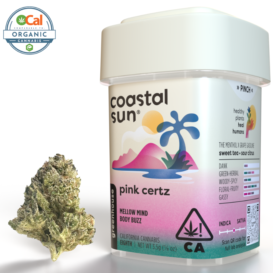 Photograph of product: Coastal Sun | Pink Certz - 3.5g