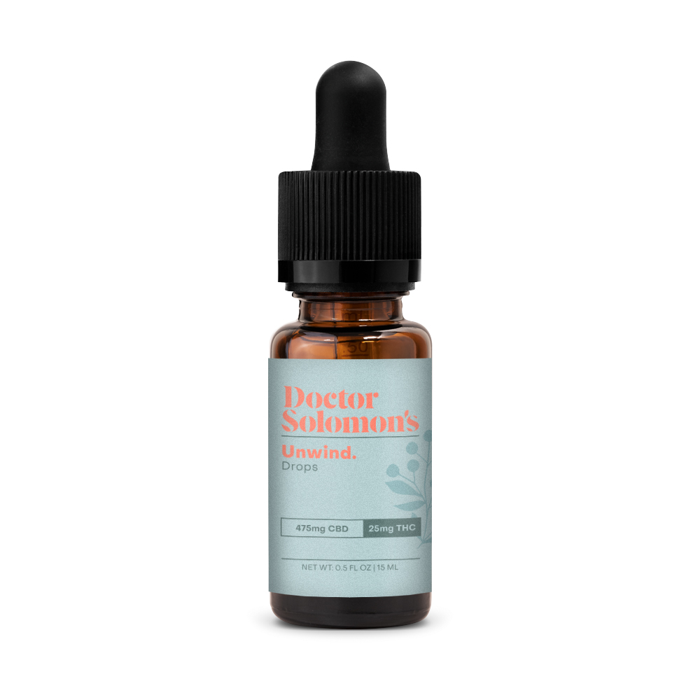 Photograph of product: Dr. Solomon's - Unwind CBD Tincture *Med Only*