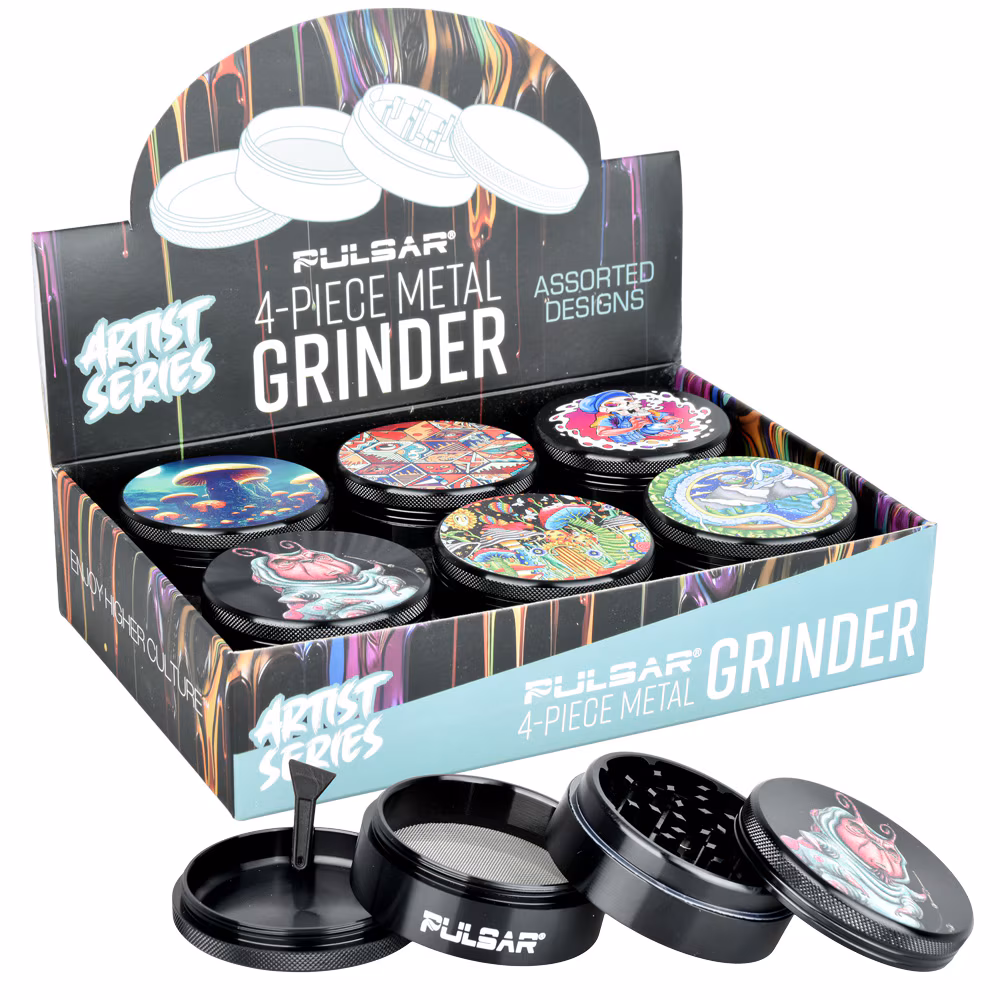 Photograph of product: Pulsar Artist Series Grinder- 4 pc