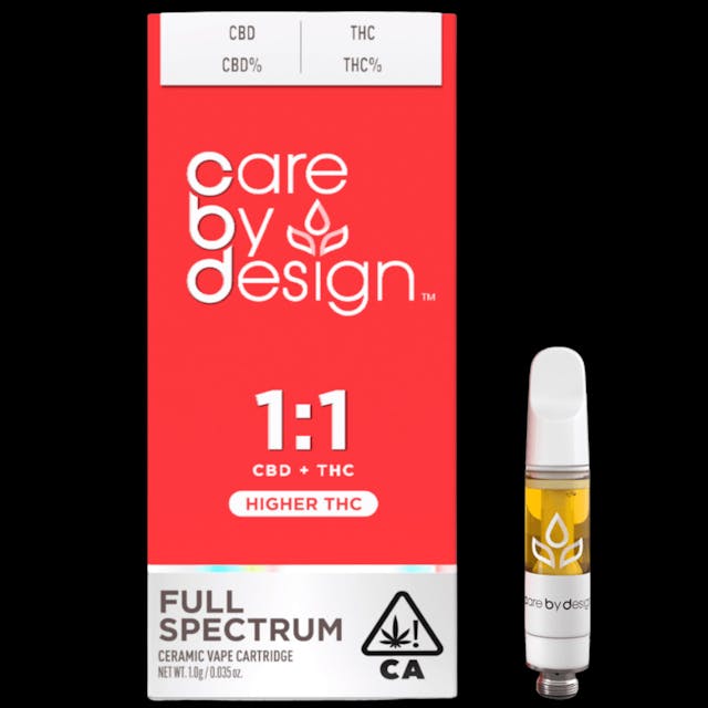 Photograph of product: CBD - 1:1 1g Full Spectrum Cart - 