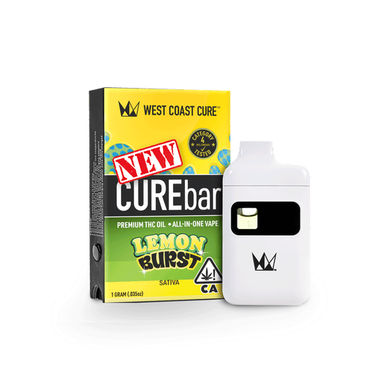 Photograph of product: Lemon Burst AIO CUREbar - 