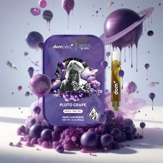 Photograph of product: Dom Pen - 1g EVOL Vape - Pluto Grape