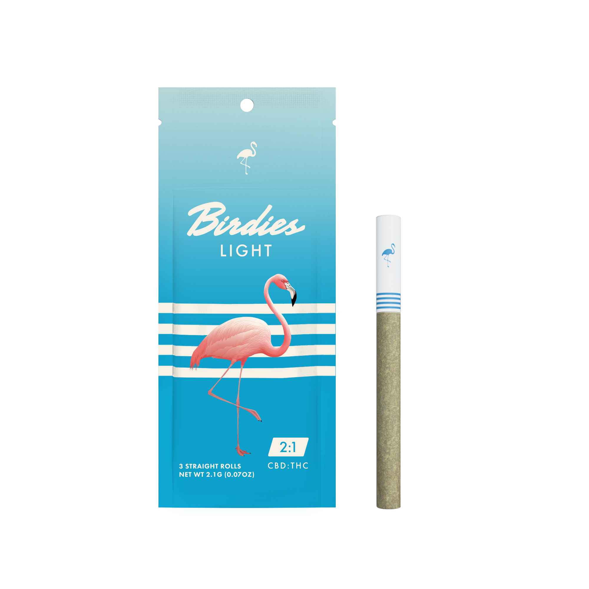 Photograph of product: Light 2:1 CBD:TH-oui 3 Pack [2.1g]