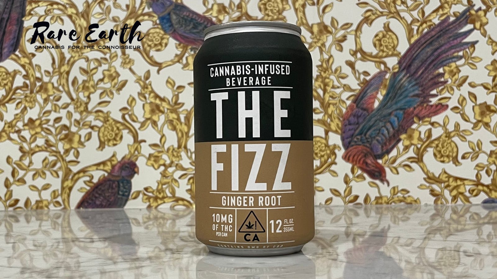 Photograph of product: The Fizz - Ginger Root Soda - 10 MG