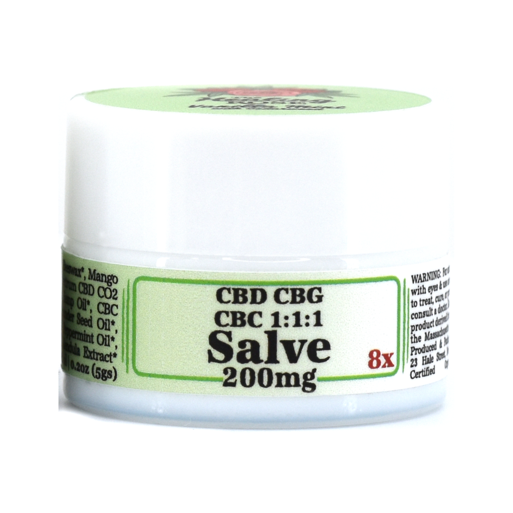 Photograph of product: Vanilla Mint 1:1:1 Herbal Salve | 50mg - The Healing Rose