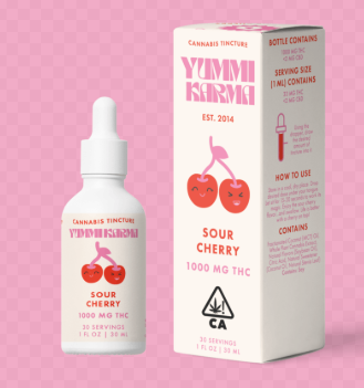 Photograph of product: Yummi Karma Sour Cherry Tincture High TH-oui