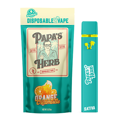 Photograph of product: Disposable Vape - Orange Creamsicle