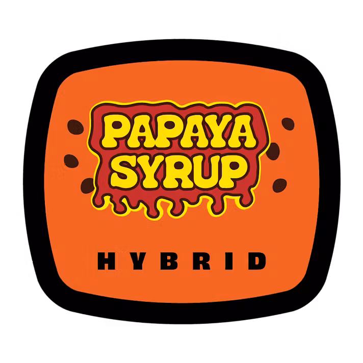 Photograph of product: PAPAYA SYRUP FLOWER 3.5G