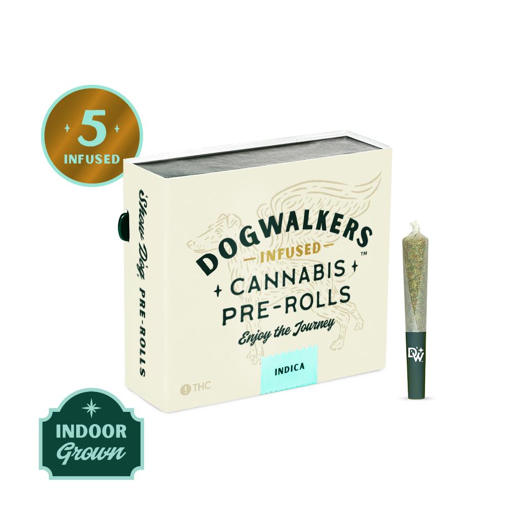 Photograph of product: GMO | 2.25g | 5 Pk Infused Preroll