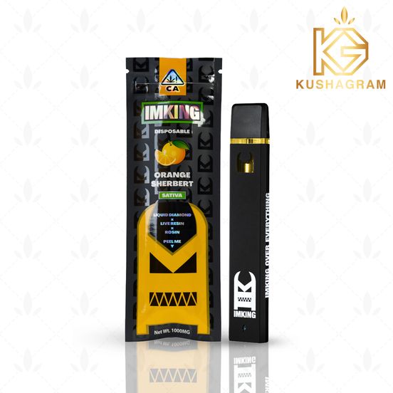 Photograph of product: Orange Sherbert - Liquid Diamond AIO - 