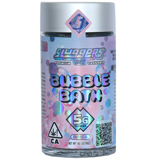 Photograph of product: Sluggers Hit Bubble Bath Oui'd Flower 5g