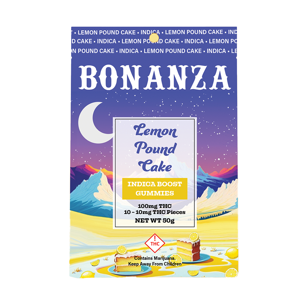 Photograph of product: Bonanza | Gummies | Lemon Pound Cake (I)