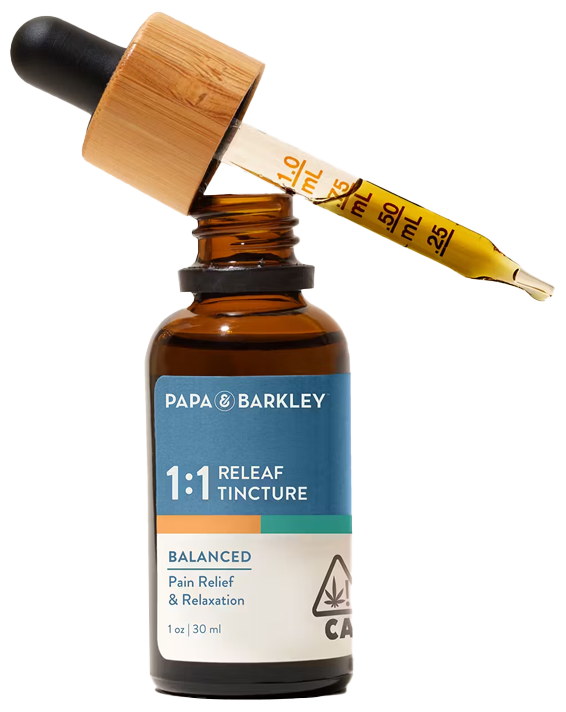 Photograph of product: P&B | 1:1 Releaf Tincture | 30ML