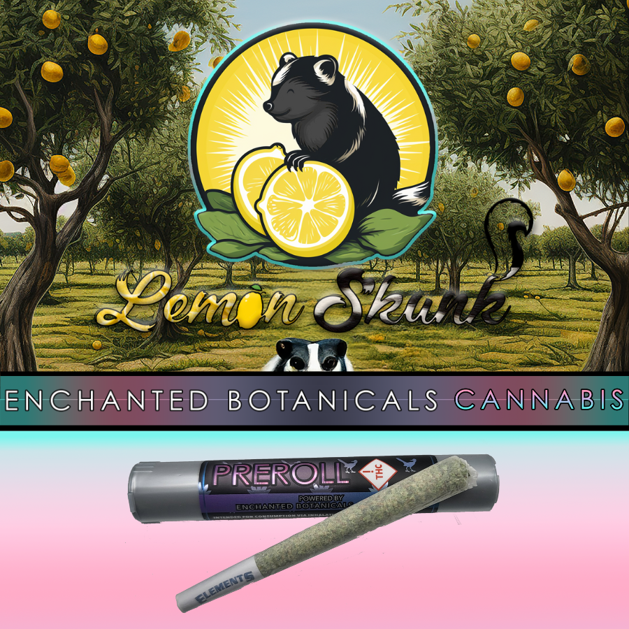 Photograph of product: Lemon Skunk (S) - ALL FLOWER  Preroll 1g