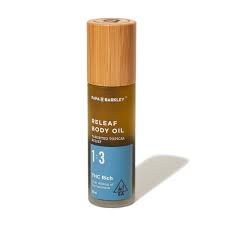 Photograph of product: Papa & Barkley 1:3 CBD:TH-oui Releaf Body Oil 60ml 400mg
