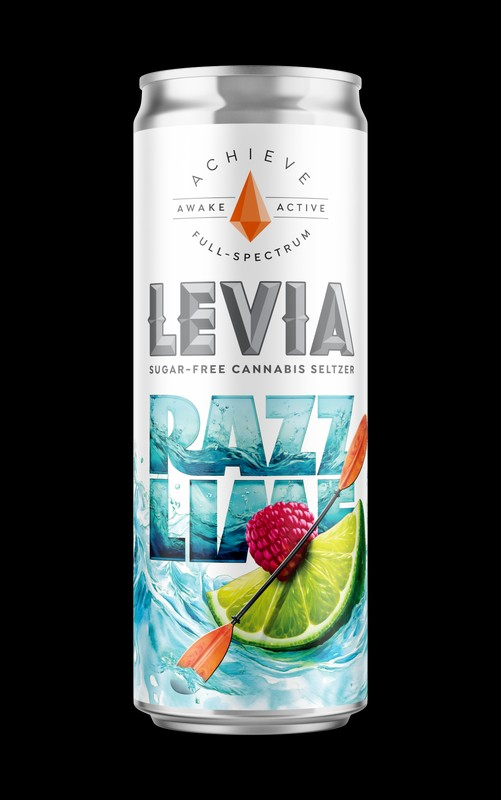 Photograph of product: Razz Lime Achieve - 5mg seltzer