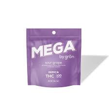 Photograph of Product: Gron - 50mg Gummies 2pk - Sour Grape Mega Pearls