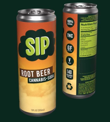 Photograph of product: SIP Rootbeer | 5mg