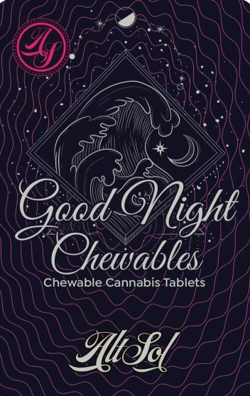 Photograph of product: Good Night: Chewable TH-oui Tablet: Watermelon 28.33mg | 10-Pack (283.3mg)
