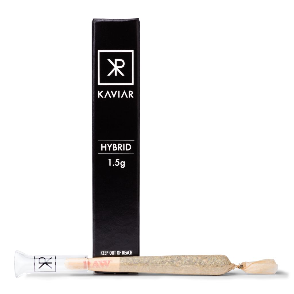 Photograph of product: SB Kaviar Infused Pre-Roll - Scotch & Soda 1.5g