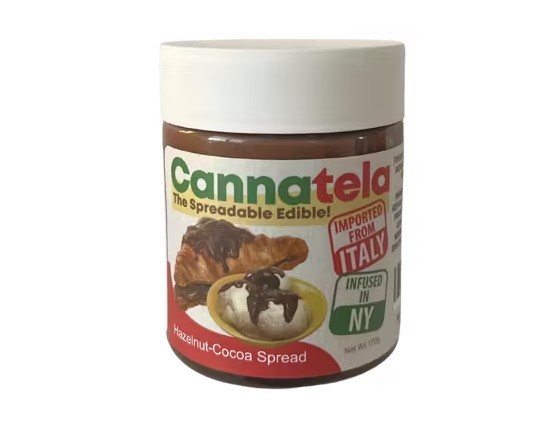 Photograph of product: Cannatela | Hazelnut-Cocoa Spread | 100mg