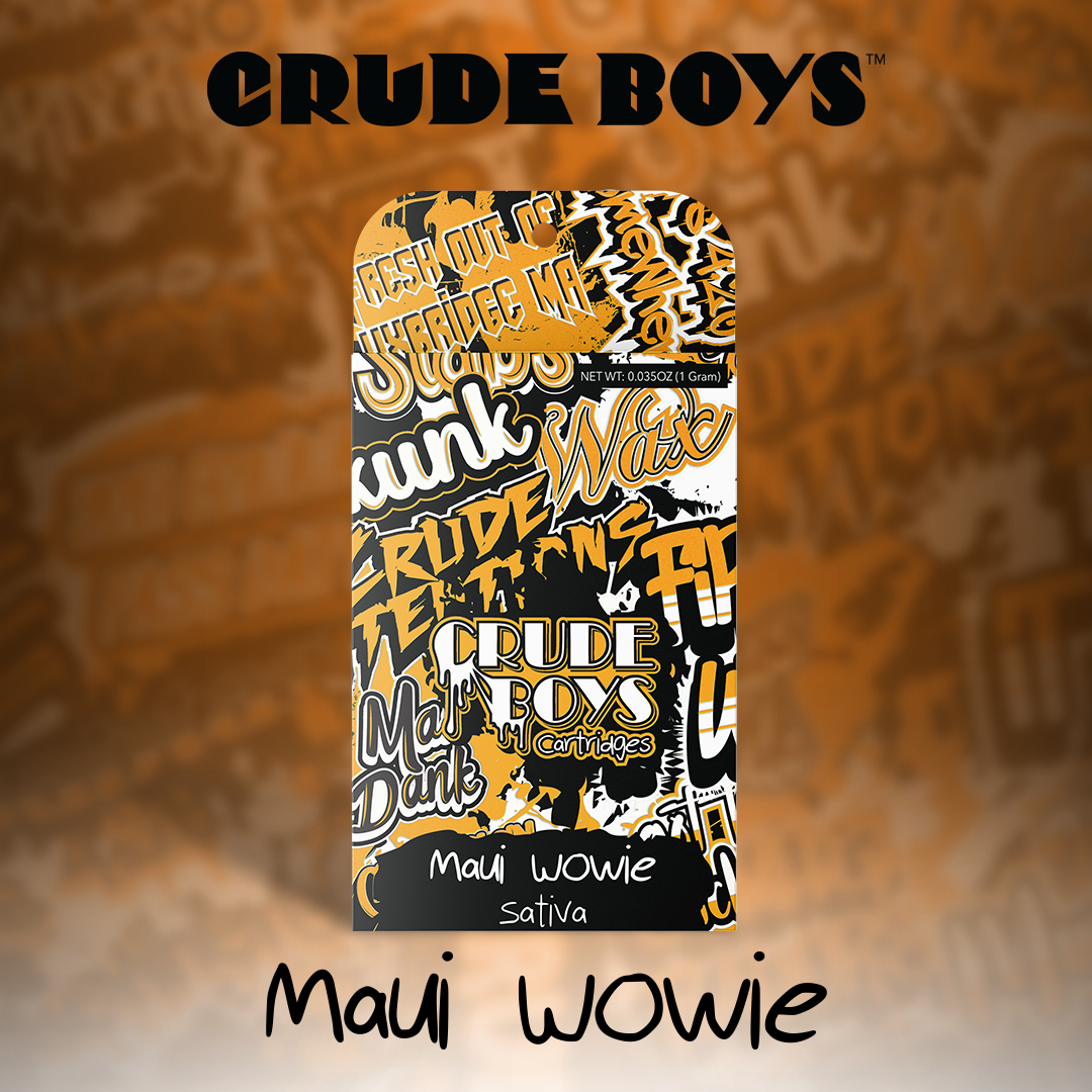 Photograph of product: Crude Boys | Maui Wowie Vape | 1.0g