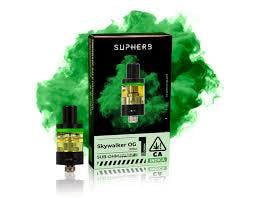 Photograph of product: SKYWALKER OG VVS MELTED DIAMONDS 1g Cart - 