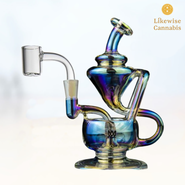 Photograph of product: IRIDESCENT CLAUDE MINI BONG