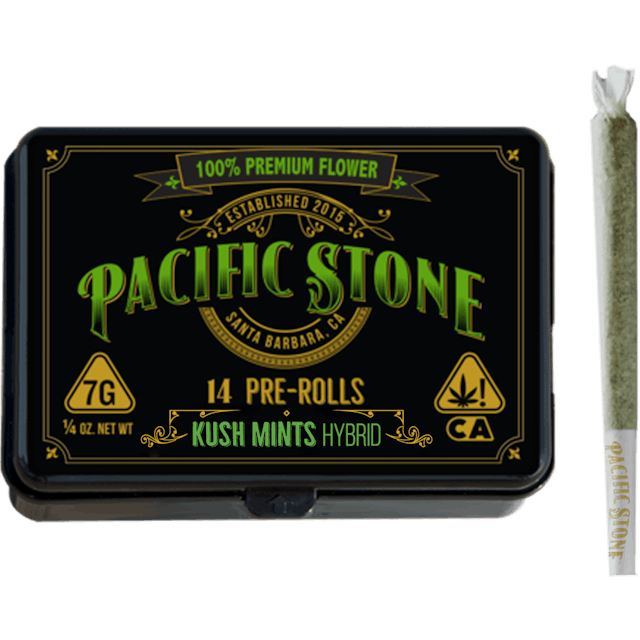 Photograph of product: Kush Mints Pre-Roll 14pk 7g - 