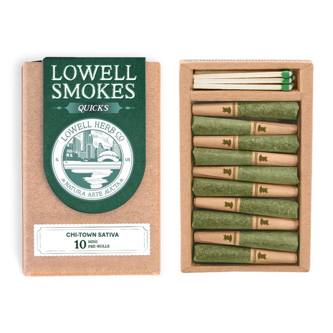 Photograph of product: Lowell The Closing Time (I) Pre-Roll Multi Pack 0.35g 10pk