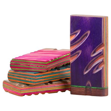 Photograph of product: 4" Wood Dugout | 3" w/ 1 Hitter Included