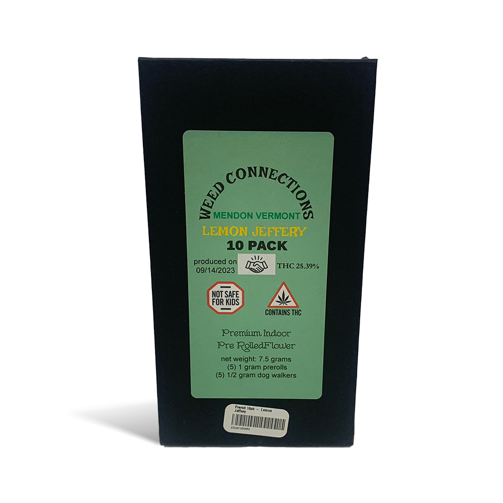 Photograph of Product: Pre-Roll - Lemon Jeffery (1g)