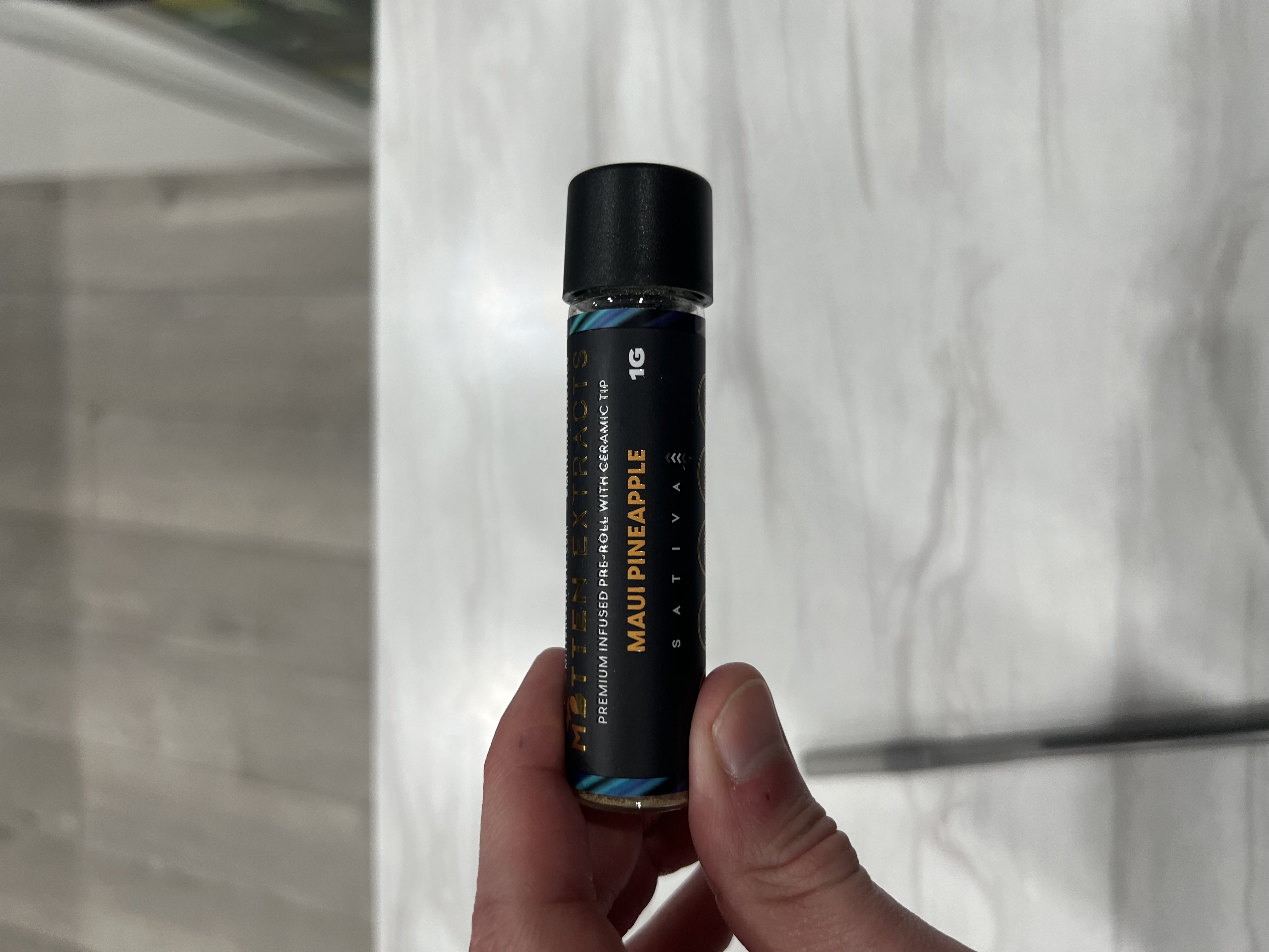 Photograph of product: Mitten Extracts - Maui Pineapple - Infused Preroll