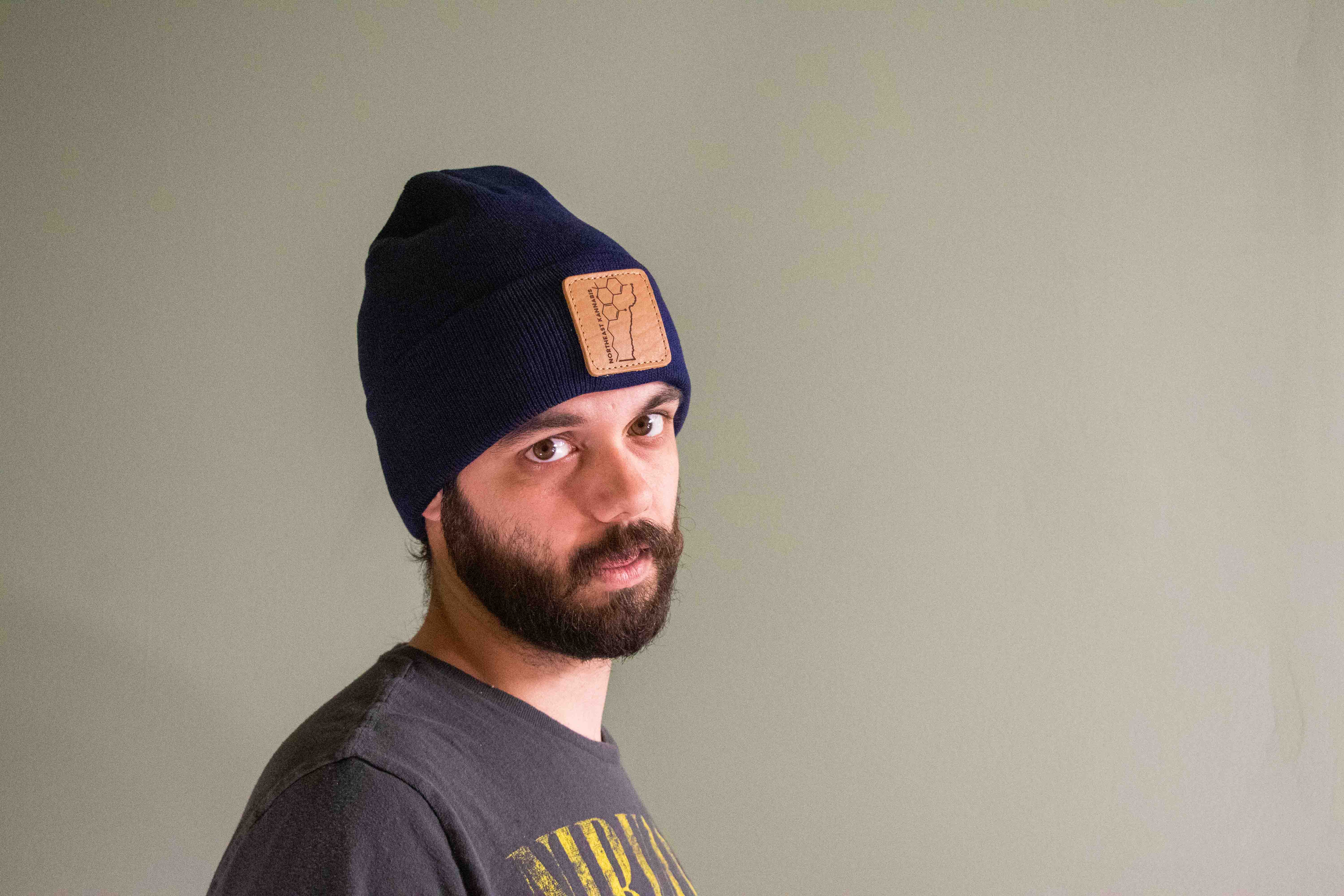Photograph of product: Beanie I TH-oui Logo I Navy