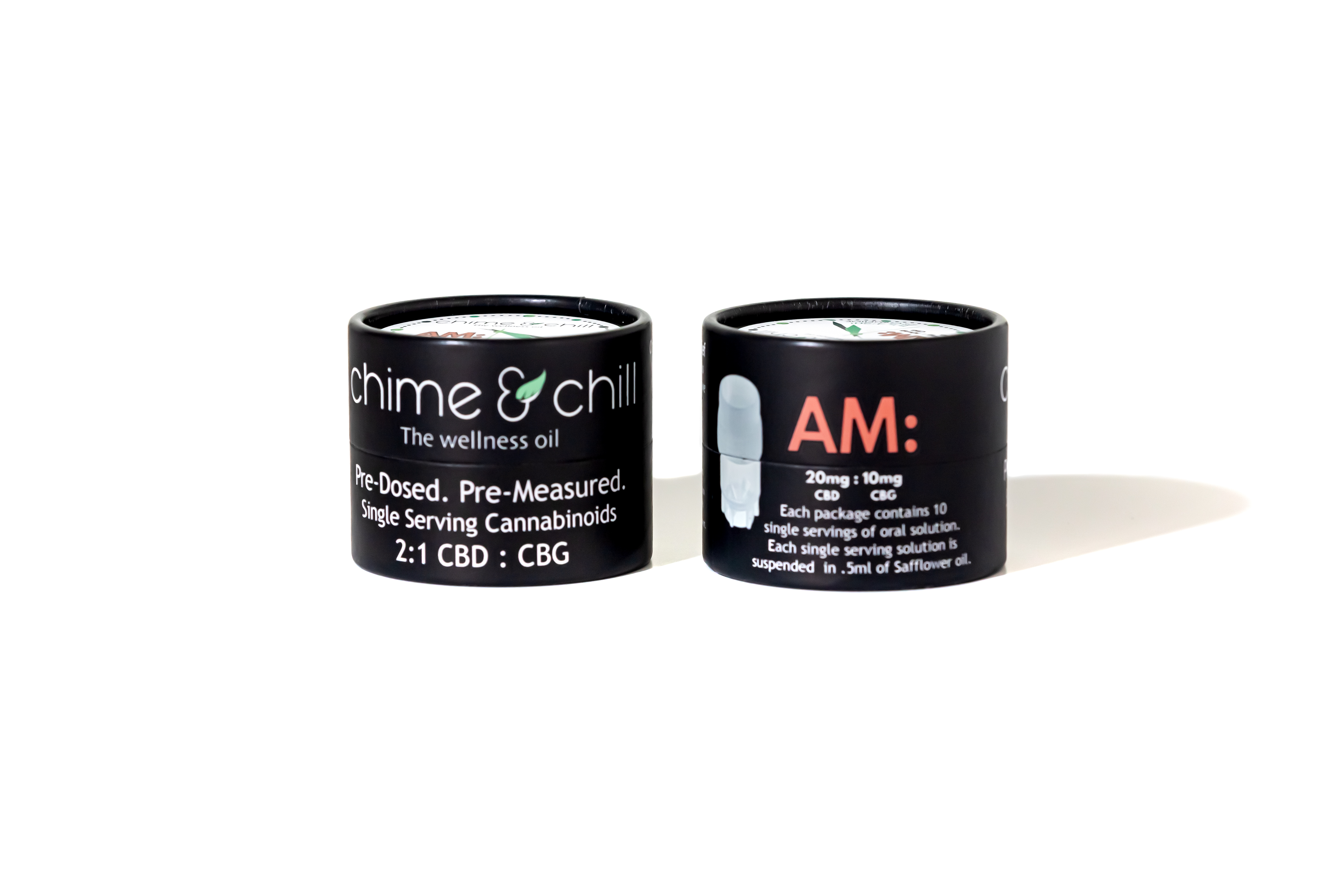 Photograph of Product: Chime&Chill | AM Oral Solution (CBD:CBG)