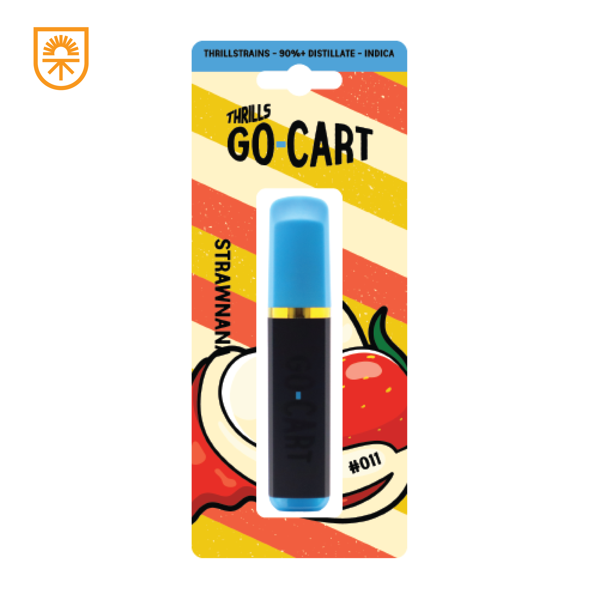 Photograph of product: Strawnana - FlavorStrains Go-Cart - All-In-One - 1g