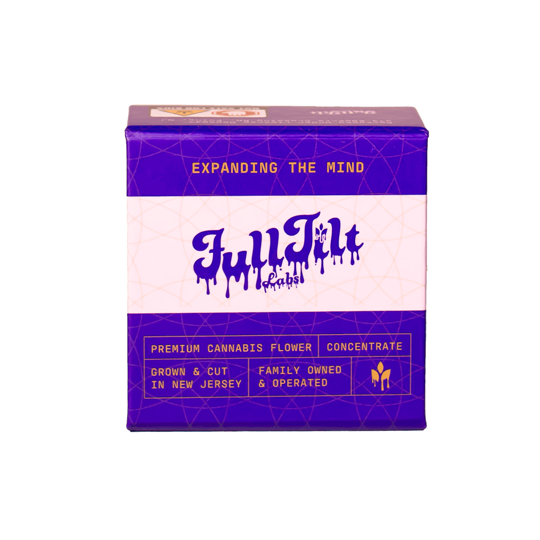 Photograph of product: Full Tilt Blueberry Cherry  Cold Cure Full Spectrum Rosin - 0.5g