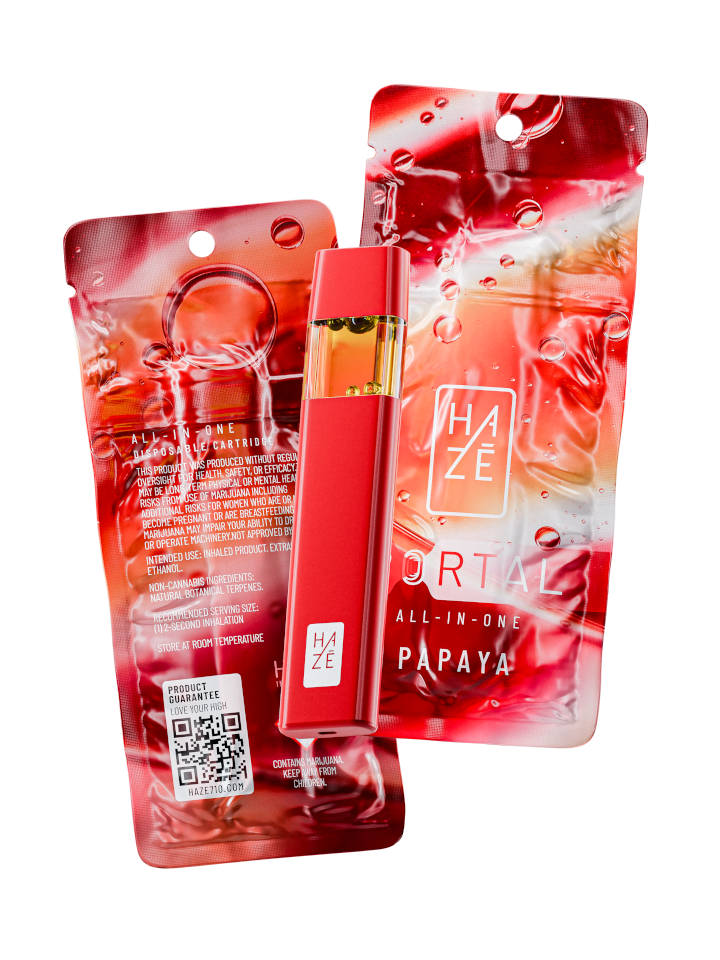 Photograph of Product: Rec Haze Industries Disposable - Papaya