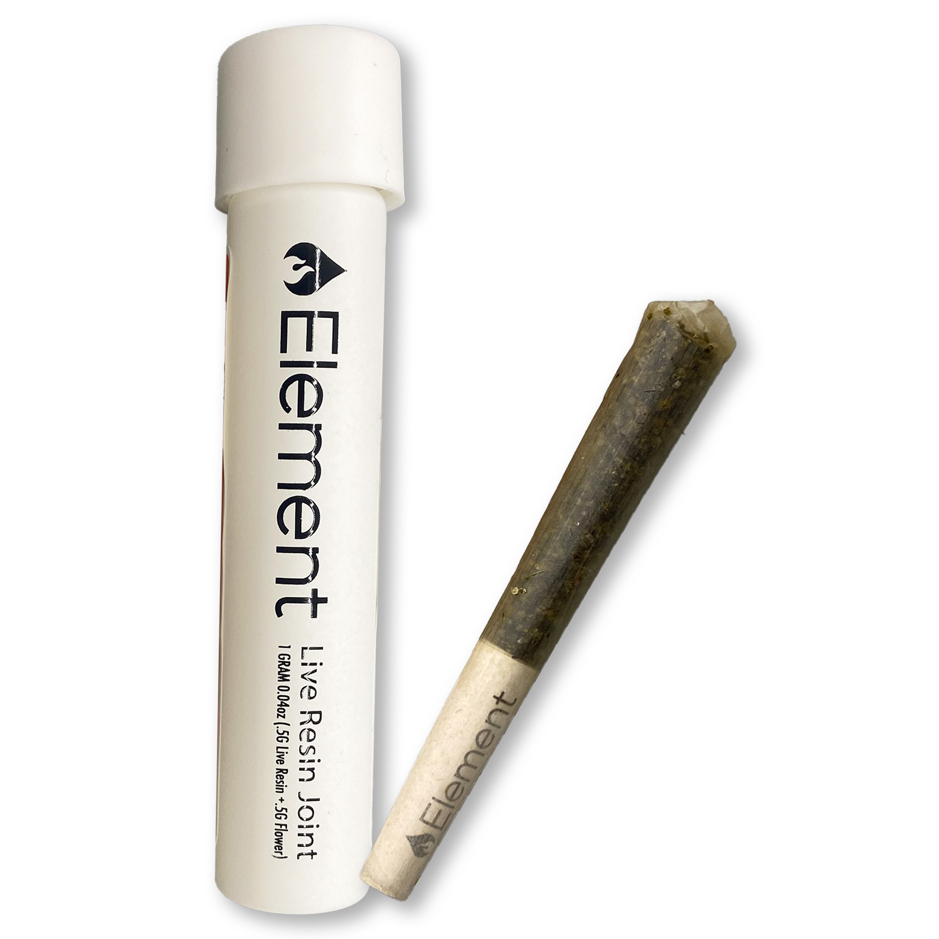 Photograph of product: Element - Lemon Cherry Gelato x Pudding Pop Live Resin PreRoll - 1g